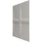 Ekena Millwork 19 5/8in. W x 19 5/8in. H Galveston EnduraWall Decorative 3D Wall Panel Covers 2.67 Sq. Ft. WP20X20GLAGX - alternate 4